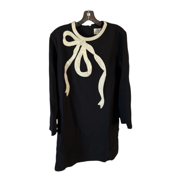 TUCKERNUCK Mini Black ⚫️ Bow Jamie Dress XL - Picture 2 of 8